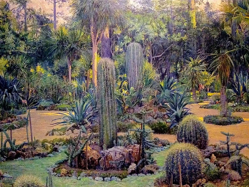 1862-Mary Evelyn McCormick - Cactus Garden, Del Monte